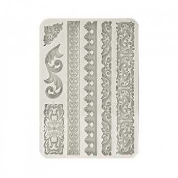 Силиконовый молд Stamperia SILICON MOLD A5 Greek Borders