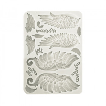 Силиконовый молд Stamperia SILICON MOLD A5 Wings