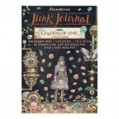 Набор бумаги, высечек и наклеек для скрапбукинга Stamperia GARDENS OF TIME JUNK JOURNAL 21х30см 16 листов