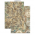 Набор бумаги, высечек и наклеек для скрапбукинга Stamperia GARDENS OF TIME JUNK JOURNAL 21х30см 16 листов