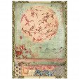 Набор листов рисовой бумаги Stamperia ORIENTAL GARDEN MINI RICE PAPER A6