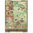 Набор листов рисовой бумаги Stamperia ORIENTAL GARDEN MINI RICE PAPER A6