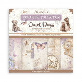 Набор бумаги для скрапбукинга Stamperia QUIET DAYS 20х20см