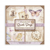 Набор бумаги для скрапбукинга Stamperia QUIET DAYS MAXI PAD 20х20см 22 листа