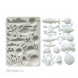 Силиконовый молд Stamperia SILICON MOLD A5 SILENT SEA Shells and Fish