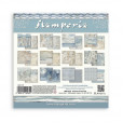 Набор бумаги для скрапбукинга Stamperia SILENT SEA MAXI BACKGROUNDS SELECTION 30х30см