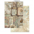 Набор бумаги и высечек для скрапбукинга Stamperia SYMPHONY JUNK JOURNAL FOCUS POINTS 15х21см 16 листов
