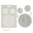 Форма для моделирования Stamperia SOFT MOULD A5 VENICE CITY OF ART Clocks