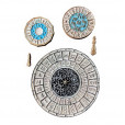 Форма для моделирования Stamperia SOFT MOULD A5 VENICE CITY OF ART Clocks