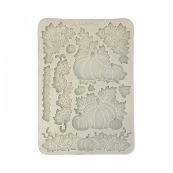 Силиконовый молд Stamperia SILICON MOLD A5 WHISPERING WOODS Pumpkins