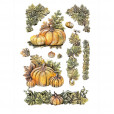 Силиконовый молд Stamperia SILICON MOLD A5 WHISPERING WOODS Pumpkins