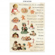 Набор бумаги, высечек и наклеек для скрапбукинга Stamperia CLASSIC CHRISTMAS JUNK JOURNAL 21х30см 16 листов
