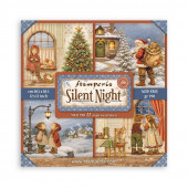 Набор бумаги для скрапбукинга Stamperia SILENT NIGHT MAXI PAD 30х30см 22 листа