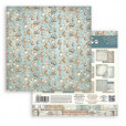 Набор бумаги для скрапбукинга Stamperia WHITE CHRISTMAS MAXI BACKGROUNDS SELECTION 30х30см