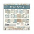 Набор бумаги для скрапбукинга Stamperia WHITE CHRISTMAS MAXI BACKGROUNDS SELECTION 30х30см
