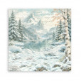 Набор бумаги для скрапбукинга Stamperia WHITE CHRISTMAS MAXI PAD 30х30см 22 листа