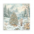 Набор бумаги для скрапбукинга Stamperia WHITE CHRISTMAS MAXI PAD 30х30см 22 листа