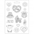 Форма для моделирования Stamperia SOFT MOULD A4 BABY CLASSIC
