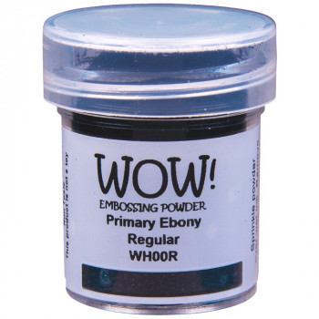 Пудра для эмбоссинга WOW PRIMARY EBONY