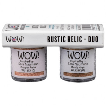 Набор пудры для эмбоссинга WOW RUSTIC RELIC DUO