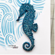 Пудра для эмбоссинга с глиттером WOW SPECKLED TURQUOISE